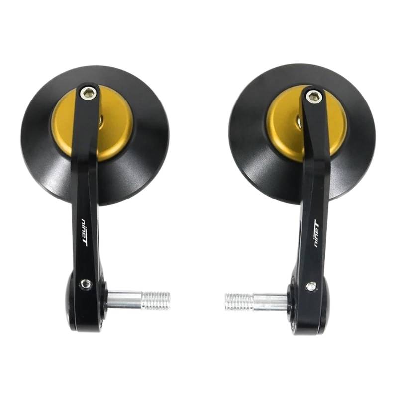 Motorradspiegel Lenkerendenspiegel Für R Nine-t 2014 2015 2016 2017 2018 2019 Motorrad Bar End Spiegel Griff Bar Rearview Außenspiegel Schwarz Kunststoff-Rückspiegel für Motorrad,1 von Generic