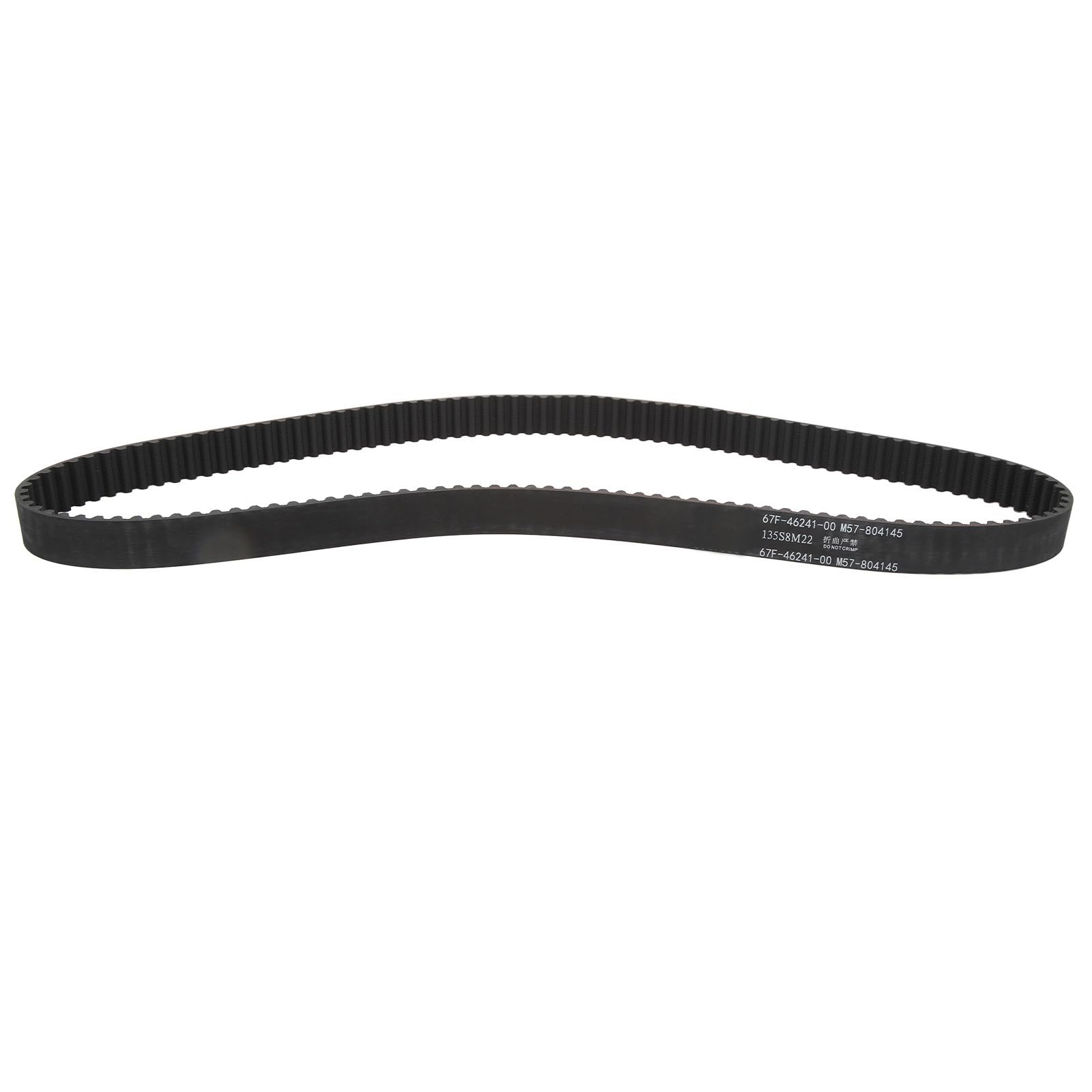 Motorzahnriemen, Außenbordmotor-Zahnriemen 67F 46241 00 Bootszahnriemen für 75 PS, 80 PS, 90 PS, 100 PS, 115 PS, 4-Takt-Außenbordmotoren Motorzahnriemen, Außenbordmotor-Zahnriemen 67F 46241 00 Bootszahnriemen für 75 PS, 80 PS, 90 PS, 100 PS, 115 PS, 4-Takt-Außenbordmotoren von Generic
