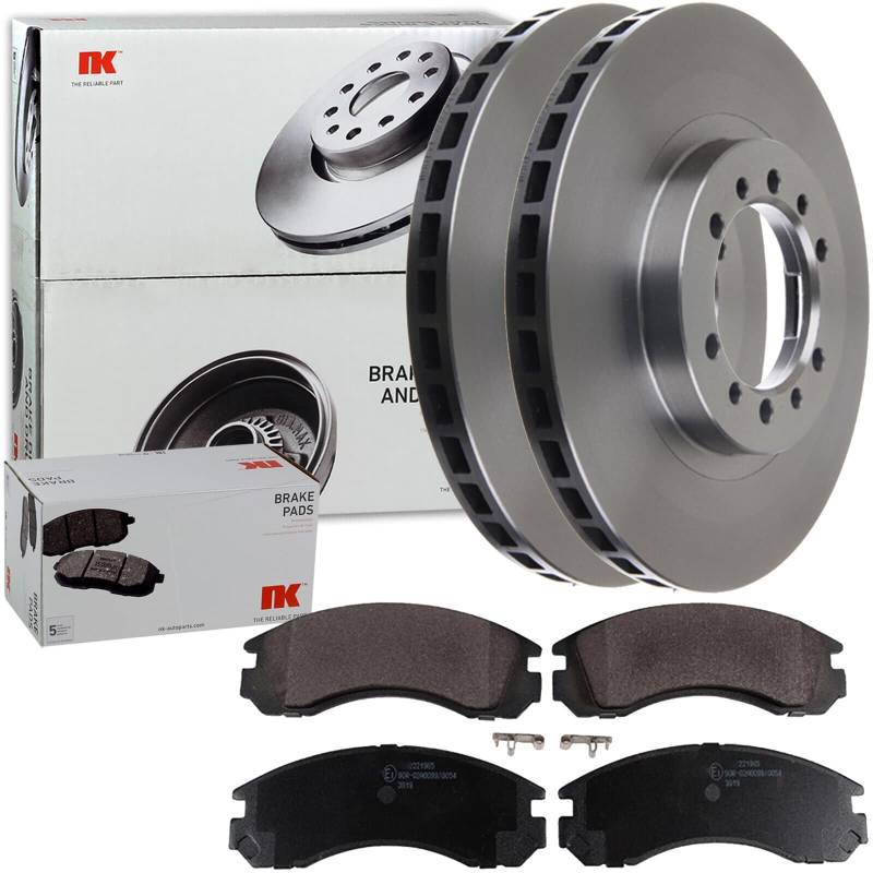NK Bremsscheiben Ø276mm + Beläge vorne passend für PAJERO 2 + 3 Sport I von Generic
