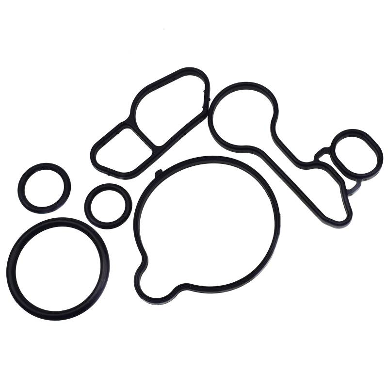 Neue 6 Teile/Set Ölkühler Dichtungen OE # 55566784 55565385 55568536 55568539 Passend für Cruze Sonic Trax Encore 1.4T Astra von Jumbo Auto Parts