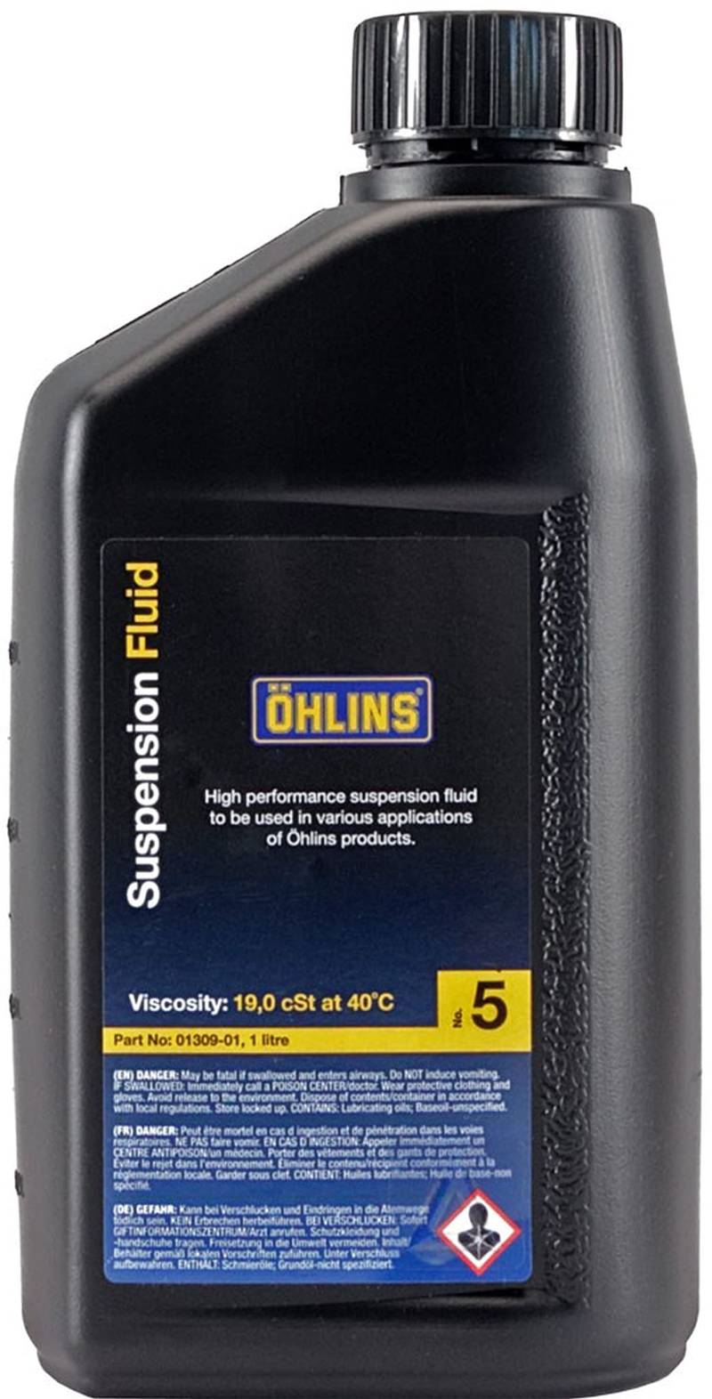 Öhlins Gabelöl Gabel Öl R&T43 19cSt 01309-01 1 Liter Flasche von Generic