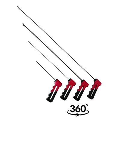 PDR Paintless Dent Repair Rod Adjustable Whaletails Sticks 4 Stück von Generic