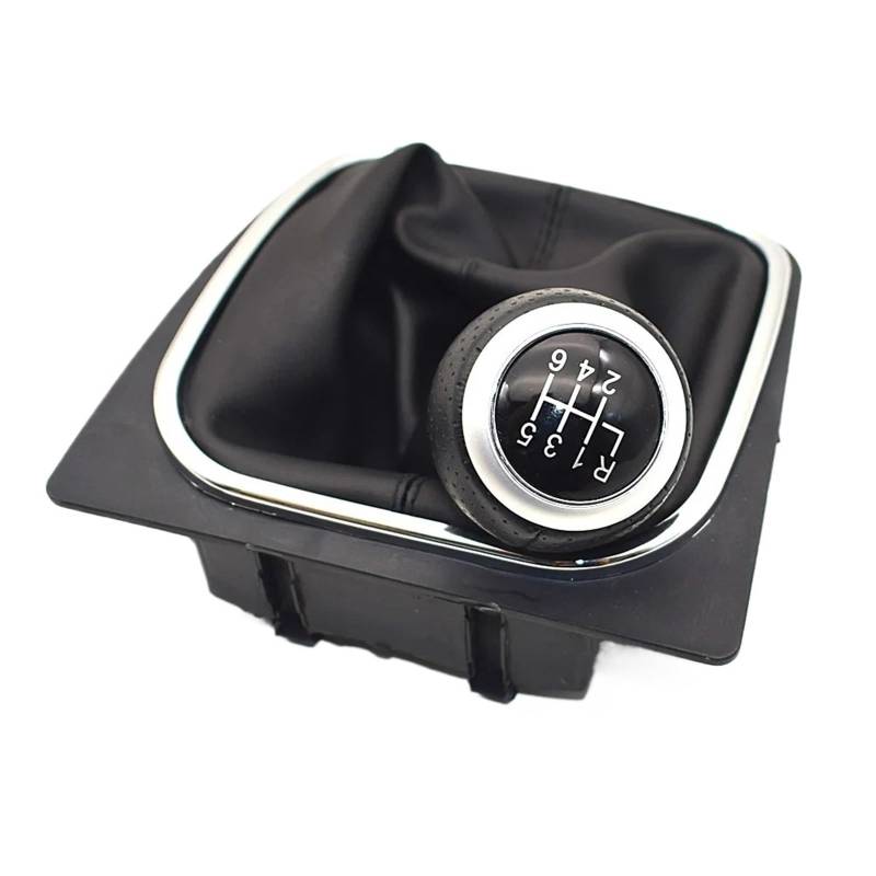Passend for Rabbit MK6 2010 2011–2014 Stil Golf MK5 MK6 Golf 5 6 1 Stück 6-Gang-Schaltknauf-Hebelabdeckung von Generic
