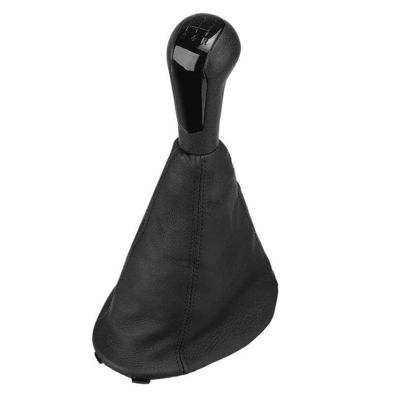 Passend for Spark 2011 2013 2014 2015 2016, 1-teiliger 5-Gang-Schaltknauf Mit Beinschutz-Kofferraumabdeckung Aus PU-Leder von Generic