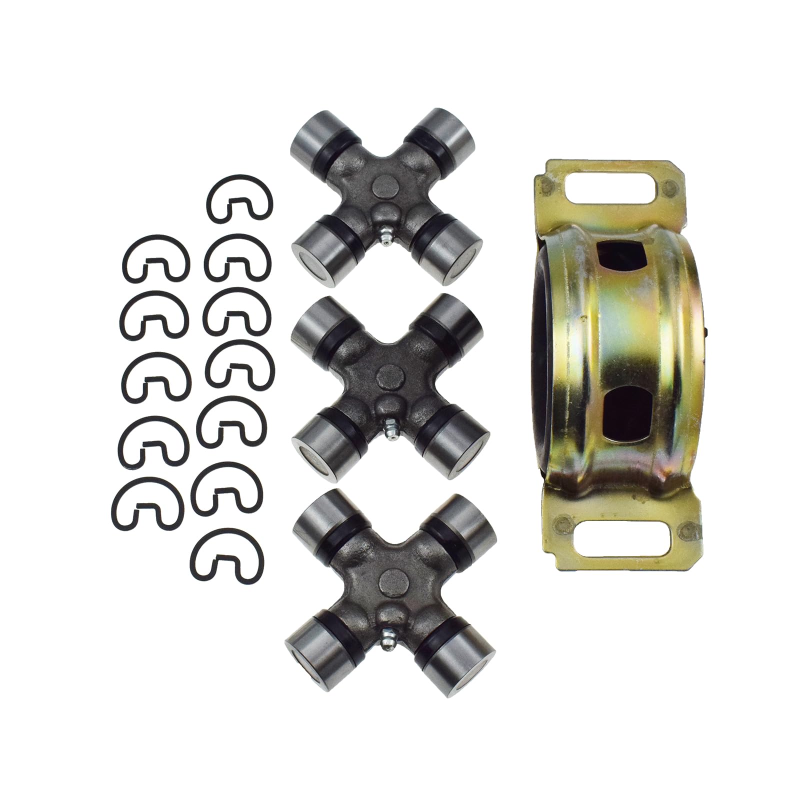 Passend für Tacoma 2WD 4WD 2005-2015 Antriebswellen-Mittelstützlager und U-Gelenke Set 5-213X 37230-35130 von Generic
