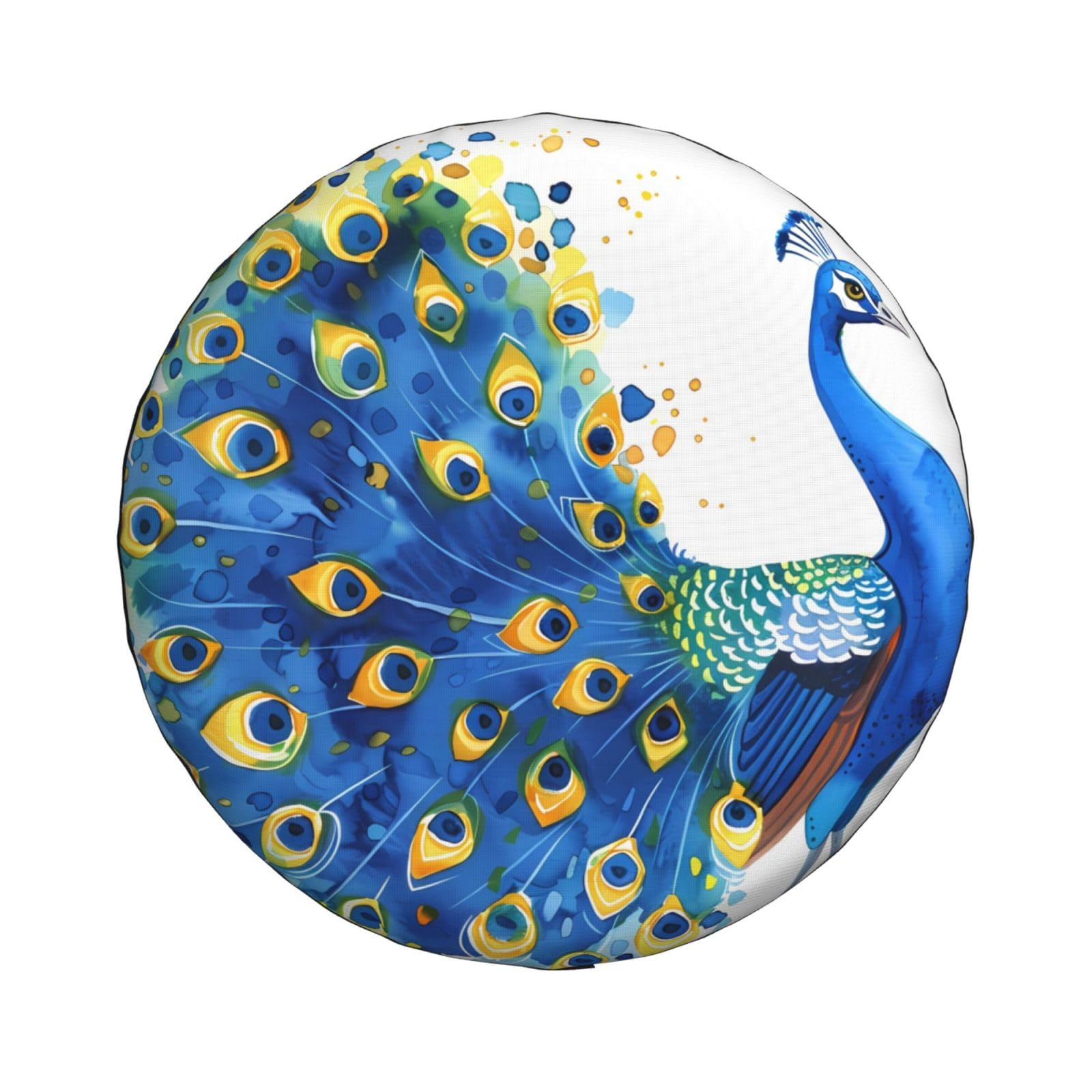 Reifen Schutzhülle Schöner Pfau Personalisierte Reifenschutzhülle Wasserdicht Ersatzradabdeckungen Für Auto Truck Fahrzeuge 16 inch Reifen Schutzhülle Schöner Pfau Personalisierte Reifenschutzhülle Wasserdicht Ersatzradabdeckungen Für Auto Truck Fahrzeuge 16 inch von Generic