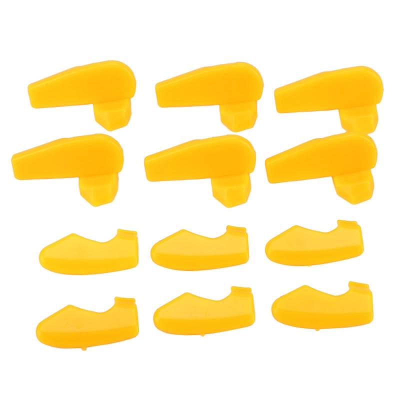 Reifenmontier-Kunststoffeinsatz, 6 Paar Reifen-Maschinenmontage, Demontage-Ente, Reifenmontier-Schutzvorrichtungen Bestehen aus Köpfen, Einsätzen, von Generic