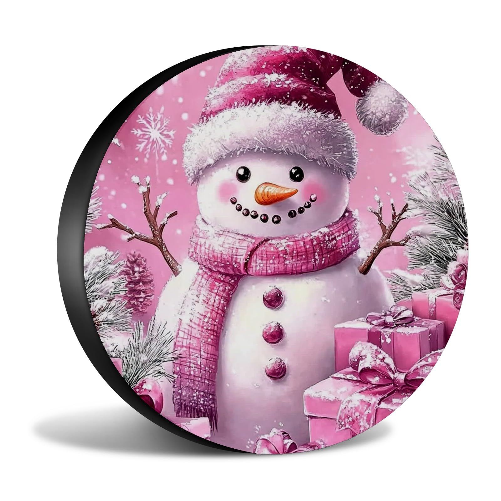 Reifensack Rosa Weihnachtsschneemann Wetterfest Reifentaschen Personalisierte Auto Reifen Taschen Für Caravan Auto Truck 15 inch Reifensack Rosa Weihnachtsschneemann Wetterfest Reifentaschen Personalisierte Auto Reifen Taschen Für Caravan Auto Truck 15 inch von Generic