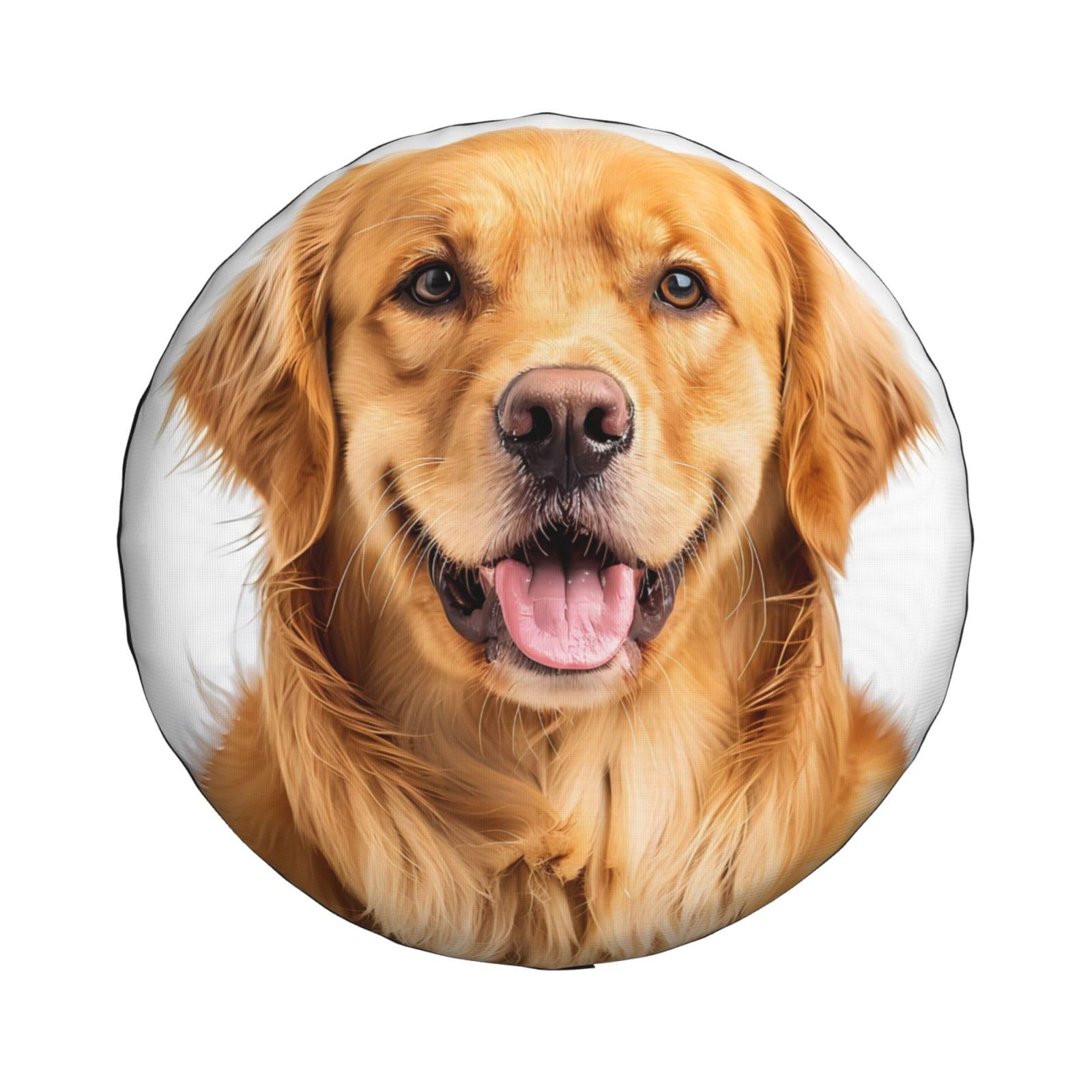 Reifentasche Lächelnder Golden Retriever Wasserdicht Radabdeckung Staubdicht Reifentüten Für Fahrzeuge SUV Auto 17 inch Reifentasche Lächelnder Golden Retriever Wasserdicht Radabdeckung Staubdicht Reifentüten Für Fahrzeuge SUV Auto 17 inch von Generic