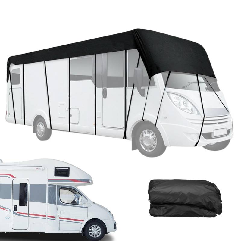 Reise-Trailer-Abdeckung, Wohnmobilabdeckungen nur für Dach | Dachschutz Plane | 21X10 Ft Staubdichte Dachabdeckungen für Anhänger, Dachabdeckung für Wohnwagen für Autos, LKW von Generic