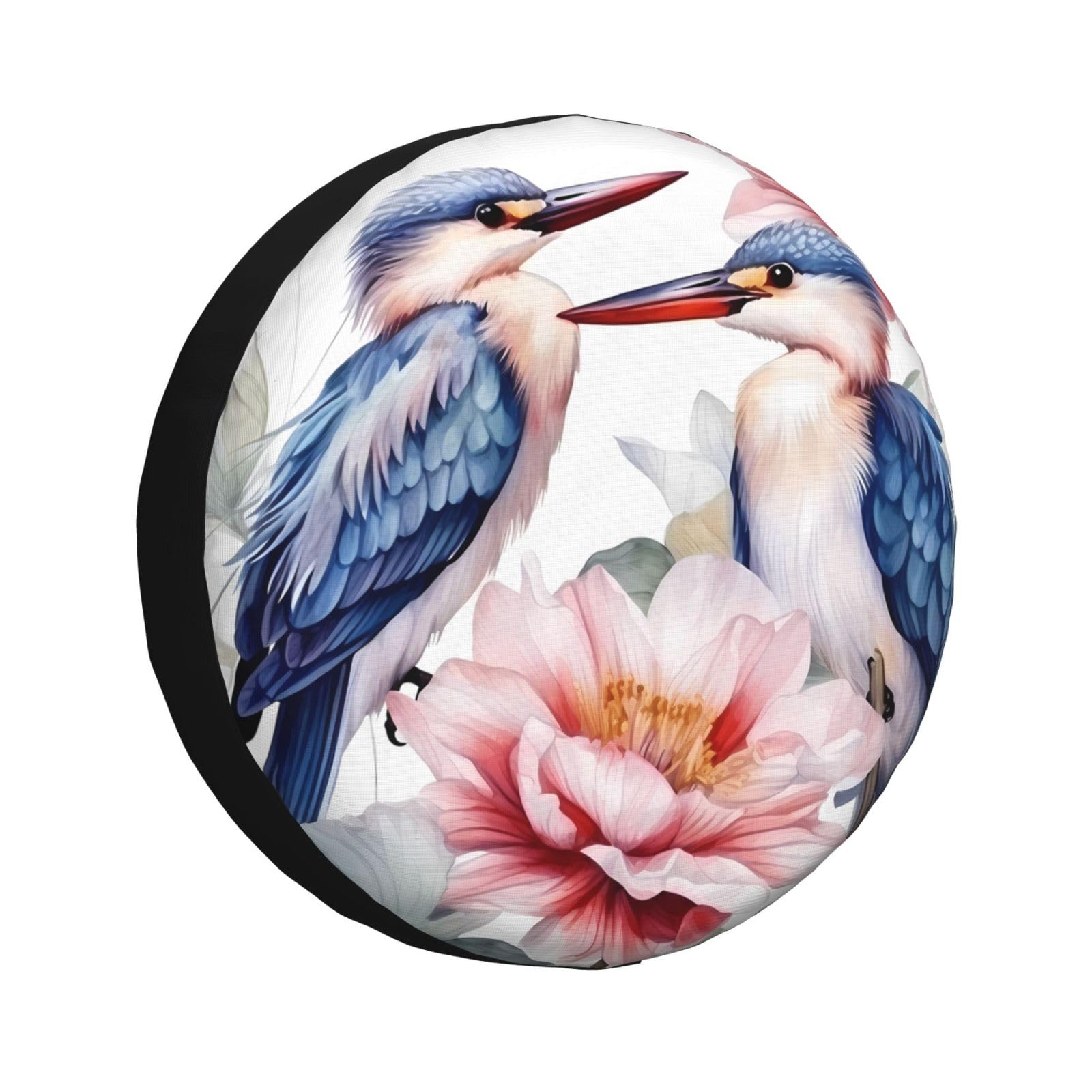 Reserveradabdeckung Aquarell Vogel Blume Tier Radschutzhülle Premium Qualität Ersatzrad Abdeckung Uv Schutz Reifenabdeckungen Für Auto Wohnmobil SUV M Reserveradabdeckung Aquarell Vogel Blume Tier Radschutzhülle Premium Qualität Ersatzrad Abdeckung Uv Schutz Reifenabdeckungen Für Auto Wohnmobil SUV M von Generic