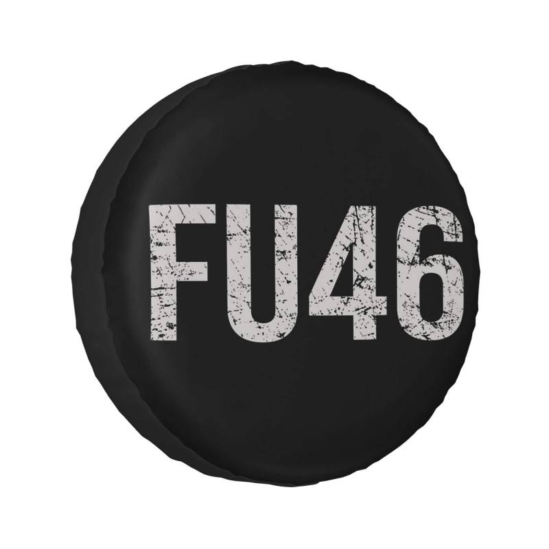 Reserveradabdeckung Fu46 Buck Fiden Ersatzrad Abdeckung Universale Reifenabdeckungen Staubdicht Reifencover Für Truck Wohnmobil SUV XL von Generic
