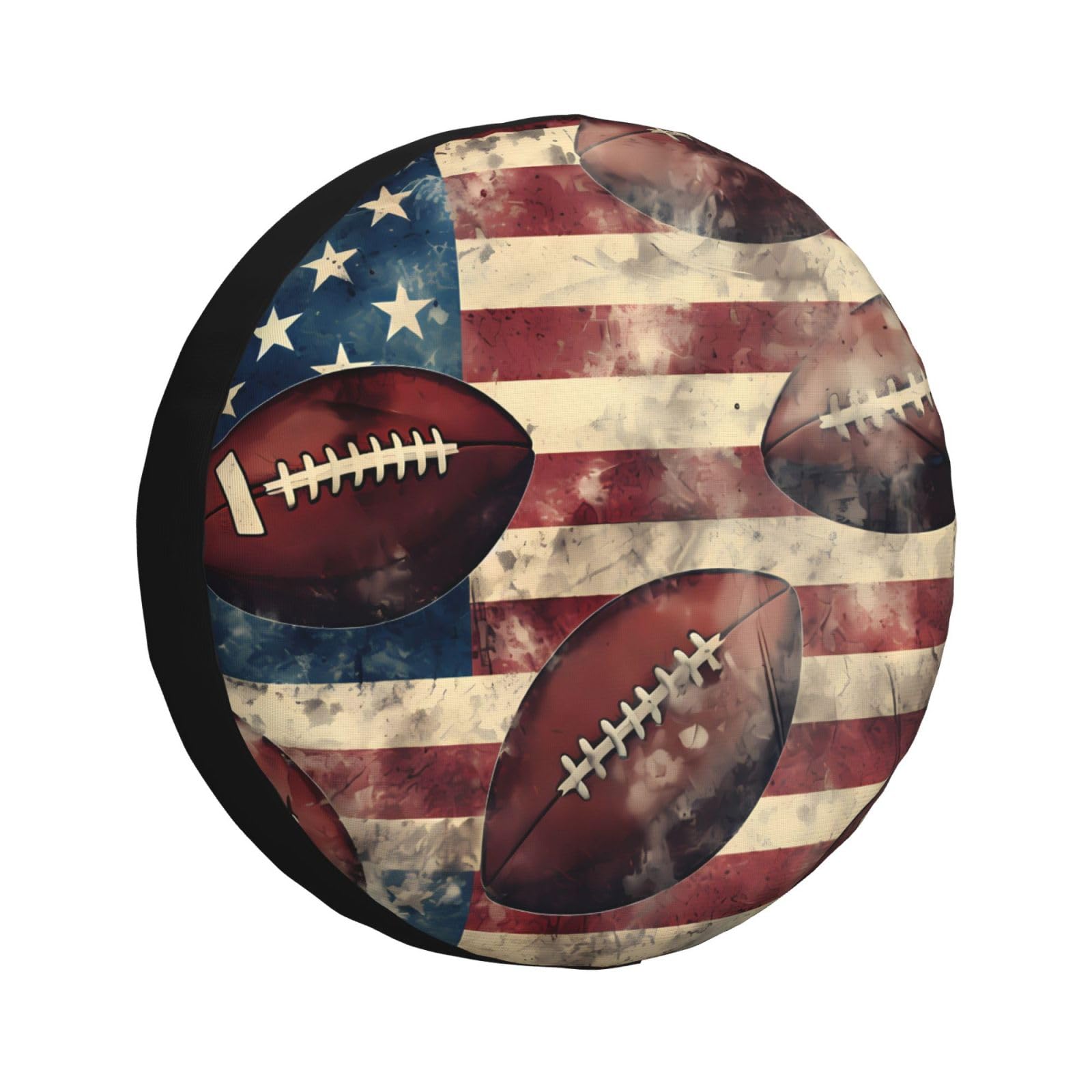 Reserveradabdeckung Vintage American Football Sport Ersatzrad Abdeckung Uv Schutz Reifenabdeckungen Wasserdicht Reifencover Für Truck SUV Wohnmobil XL Reserveradabdeckung Vintage American Football Sport Ersatzrad Abdeckung Uv Schutz Reifenabdeckungen Wasserdicht Reifencover Für Truck SUV Wohnmobil XL von Generic