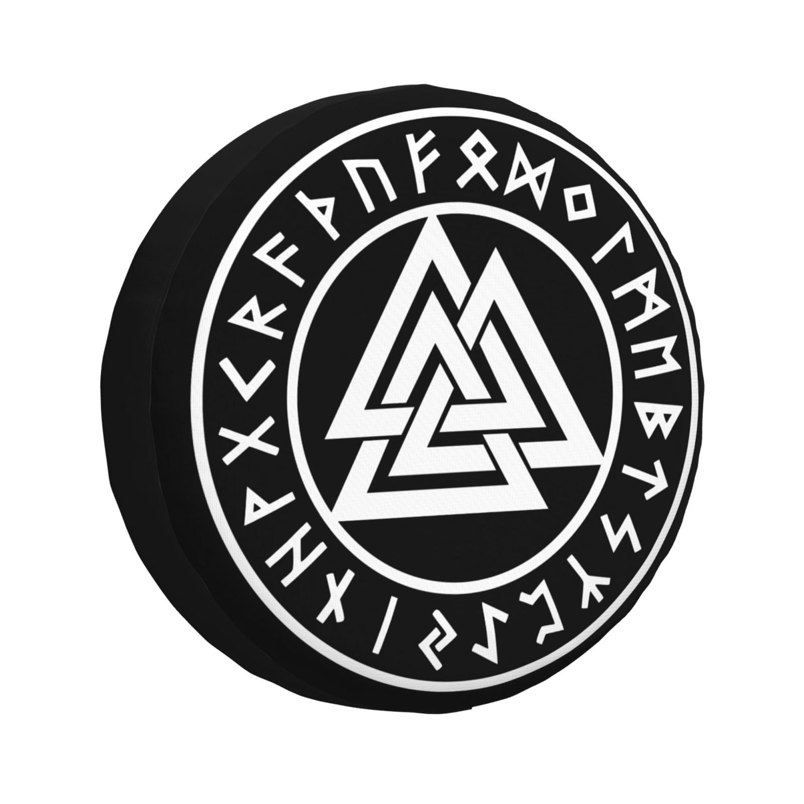Reserveradabdeckung Wikinger Nordische Mythologie Heidnische Asatru Magische Rune Reifencover Universal Radschutzhülle Premium Qualität Ersatzrad Abdeckung Für Wohnmobil SUV Auto XL Reserveradabdeckung Wikinger Nordische Mythologie Heidnische Asatru Magische Rune Reifencover Universal Radschutzhülle Premium Qualität Ersatzrad Abdeckung Für Wohnmobil SUV Auto XL von Generic