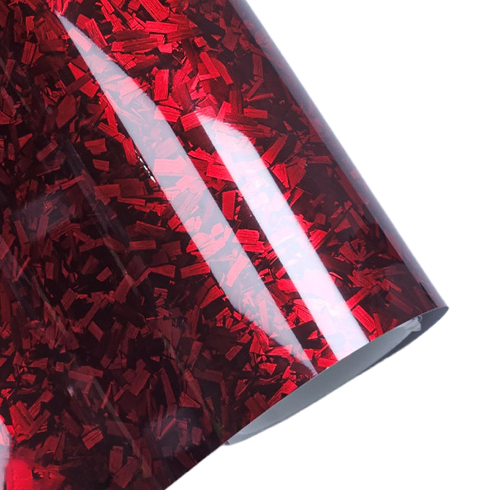 Rote geschmiedete Kohlefaserfolie – selbstklebende Tönungsfolie für Autofenster, 30 x 30 cm, Luftablass-Auto-Aufkleber für Sonnenschutz, Vinylfolie für Auto/LKW/ , hitzebeständig und einfach Rote geschmiedete Kohlefaserfolie – selbstklebende Tönungsfolie für Autofenster, 30 x 30 cm, Luftablass-Auto-Aufkleber für Sonnenschutz, Vinylfolie für Auto/LKW/ , hitzebeständig und einfach von Generic