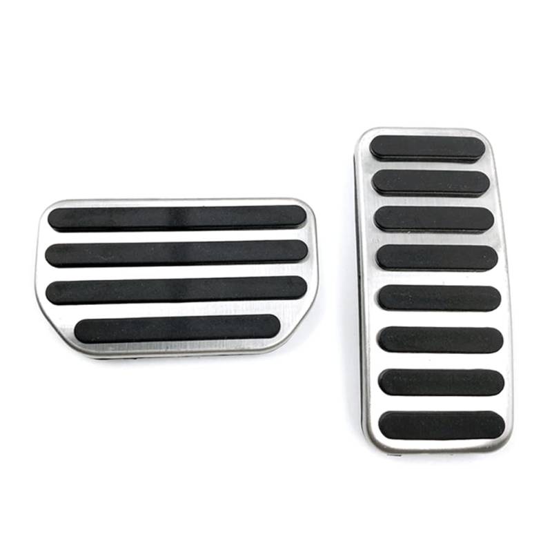 SIKUAI Auto Fußstütze Bremse Gas Pedale Abdeckung Kit Edelstahl Auto Fußpedal Set Dekoration Für Suzuki Vitara 2015-2021 Für Suzuki SX4 / SX4 S-Cross 2007-2020, 2 Stück/Set von Generic