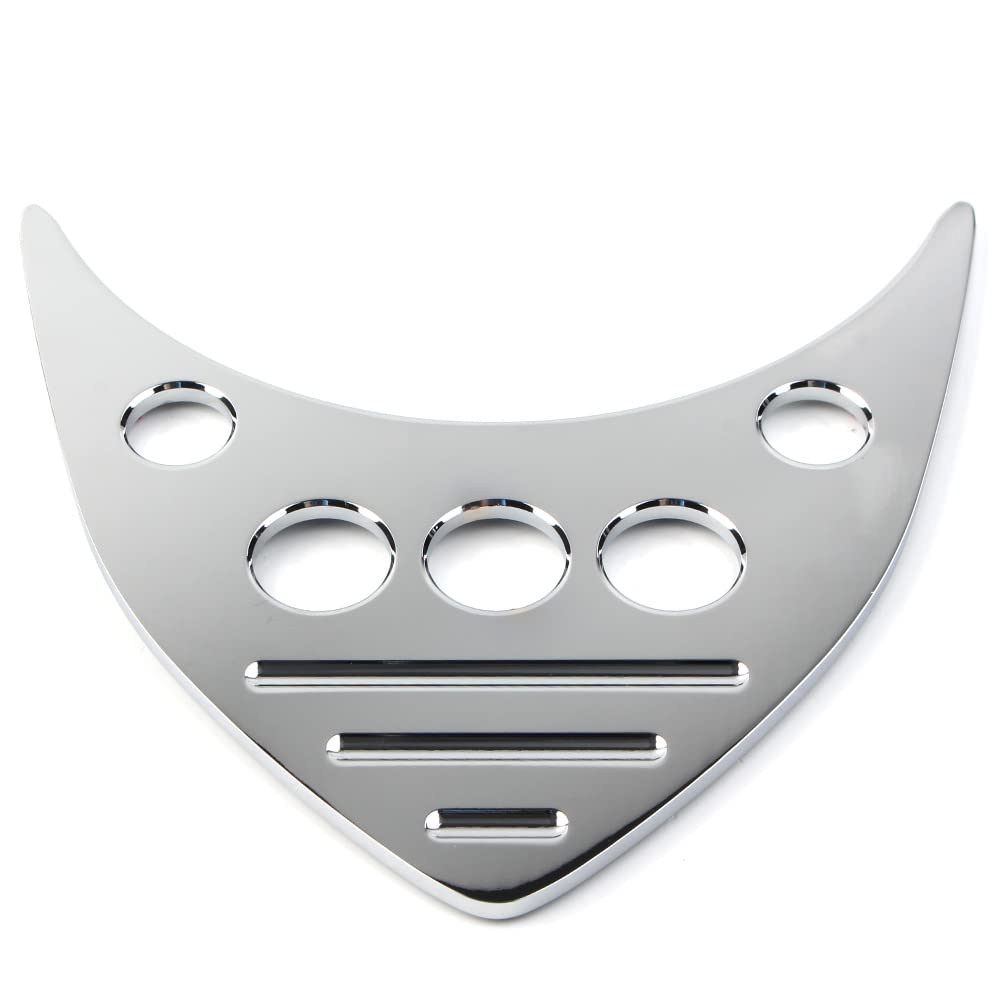 SIKUAI Motorrad Tri Line Gauge Trim Cover Panels Abdeckung für S für Kawasaki VN900 Classic/LT Custom 2007–2019 Chrom SIKUAI Motorrad Tri Line Gauge Trim Cover Panels Abdeckung für S für Kawasaki VN900 Classic/LT Custom 2007–2019 Chrom von Generic