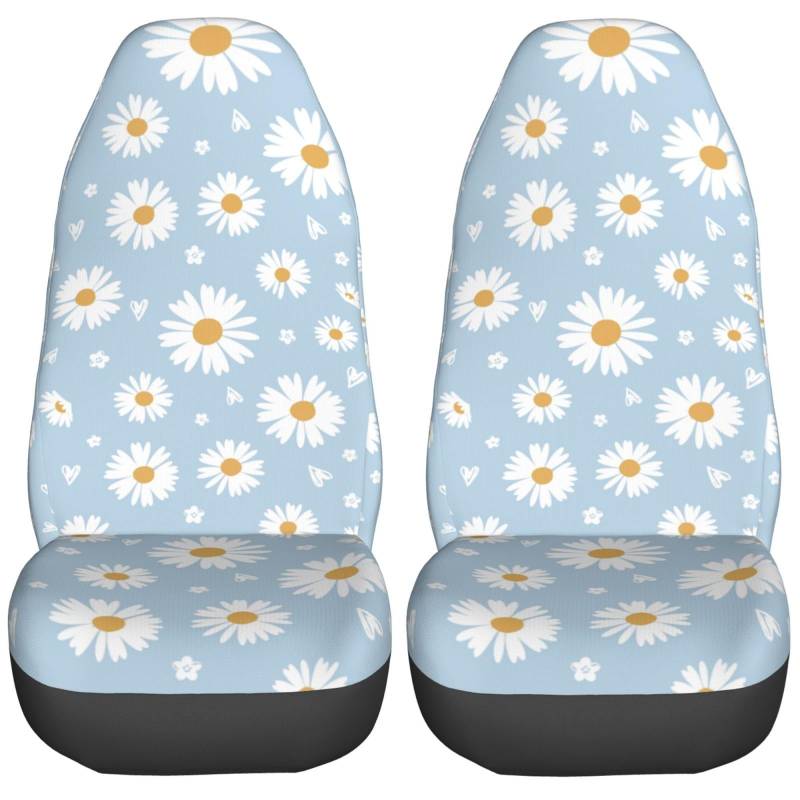 SUVs,LKWs,Sitzbezug Mit Gänseblümchen Einfach Zu Säubern Autositz-Protektor für Haustiertransport,Outdoor,Damen von Generic