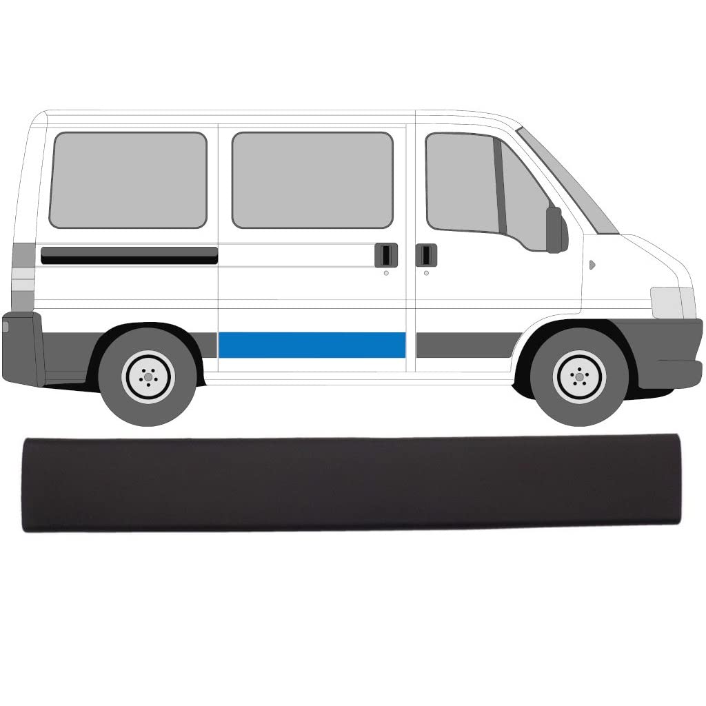 Schiebetür-Zierleiste, Seitenverkleidung links und rechts, für Fiat Ducato, Peugeot Boxer, Citroen Relay, Citroen Jumper 2002 2006 SWB, Referenz-OEM-Nummer 735306282 Schiebetür-Zierleiste, Seitenverkleidung links und rechts, für Fiat Ducato, Peugeot Boxer, Citroen Relay, Citroen Jumper 2002 2006 SWB, Referenz-OEM-Nummer 735306282 von Generic