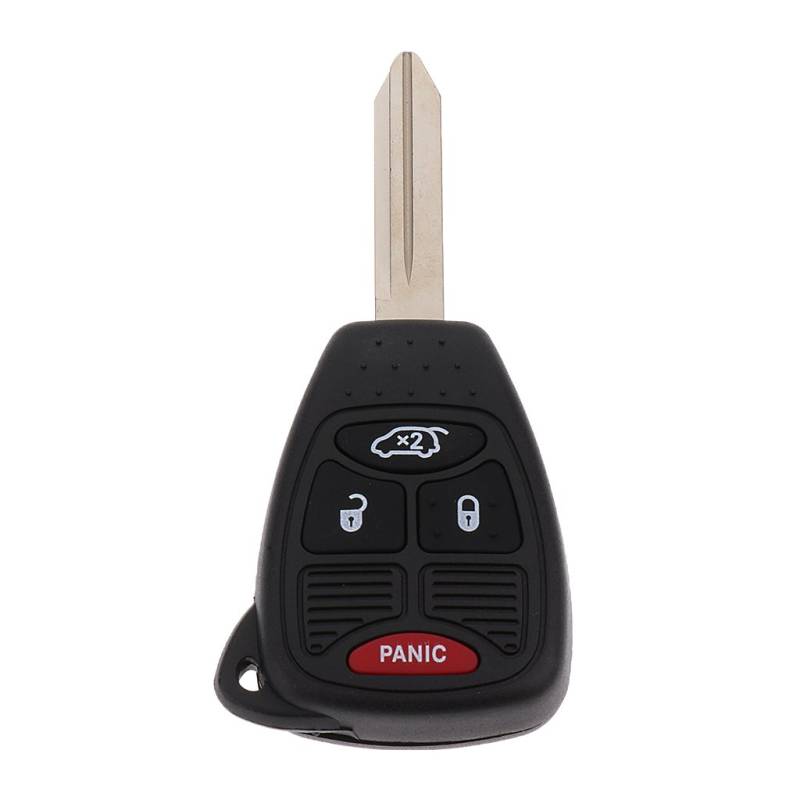 Schlüsselanhänger Fernbedienung Keyless Entry für 2005 Jeep Grand Cherokee DIY Remote Start - Metall und Kunststoff Schlüsselblatt Ersatz von Generic