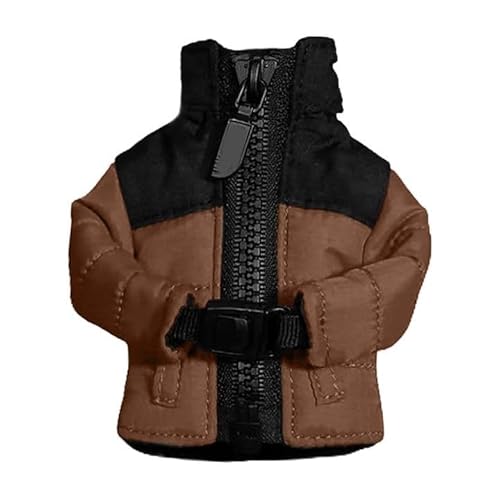 Schlüsselanhänger Mini-Jacke, Schlüsselanhänger-Jacke mit Reißverschluss, Universelle Schlüssel Schutzhülle, Auto Schlüsselanhänger Abdeckung, Schlüsselschutz-Mantel Autoschlüssel-Jacke Geschenk (A) Schlüsselanhänger Mini-Jacke, Schlüsselanhänger-Jacke mit Reißverschluss, Universelle Schlüssel Schutzhülle, Auto Schlüsselanhänger Abdeckung, Schlüsselschutz-Mantel Autoschlüssel-Jacke Geschenk (A) von Generic