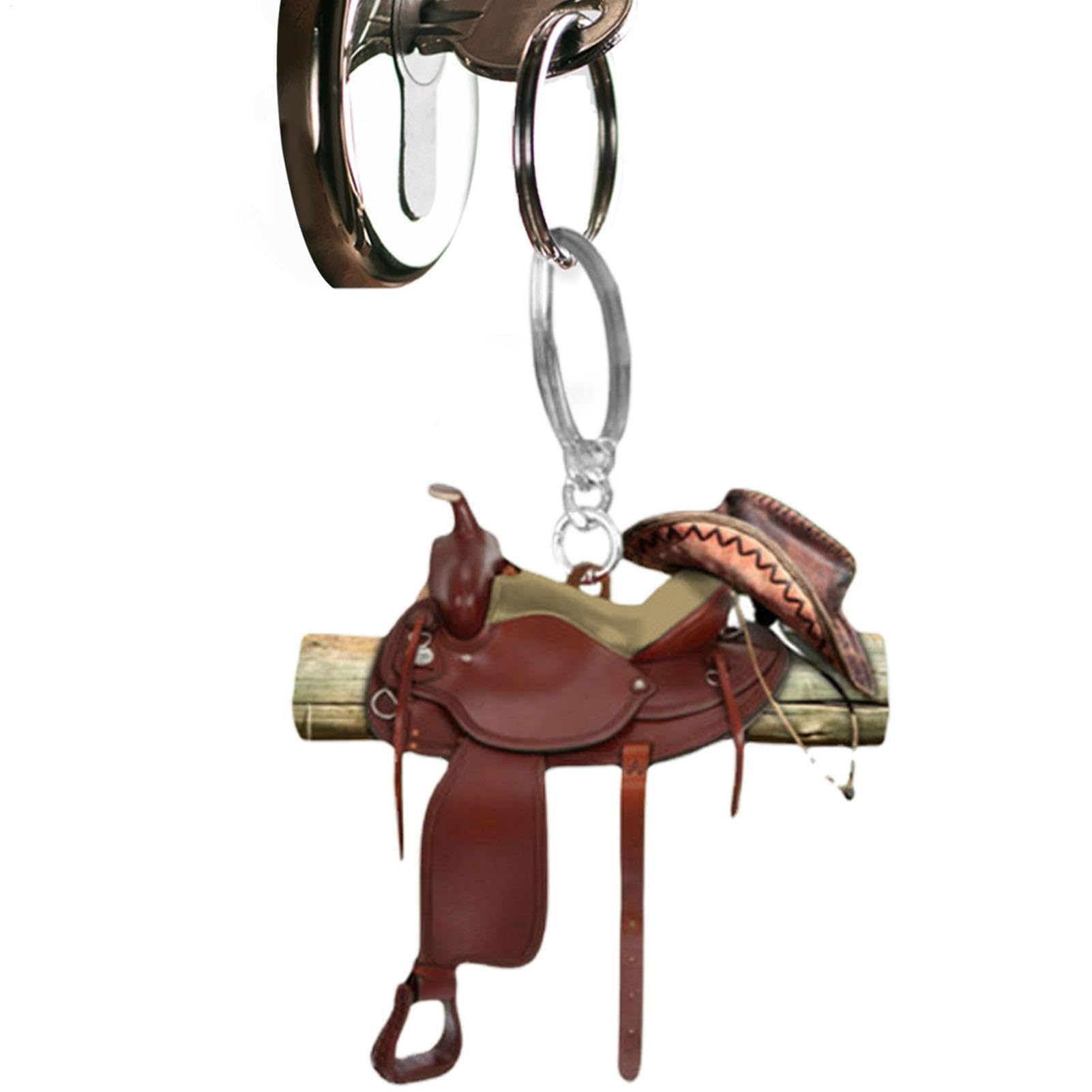-Schlüsselanhänger - Reitsport-Schlüsselanhänger, Reiten-Schlüsselanhänger | Rückspiegel-Anhänger, Pferdesattel-Auto-Ornament, Flacher Pferdesattel-förmiger Schlüsselanhänger Für Die Schultasche -Schlüsselanhänger - Reitsport-Schlüsselanhänger, Reiten-Schlüsselanhänger | Rückspiegel-Anhänger, Pferdesattel-Auto-Ornament, Flacher Pferdesattel-förmiger Schlüsselanhänger Für Die Schultasche von Generic