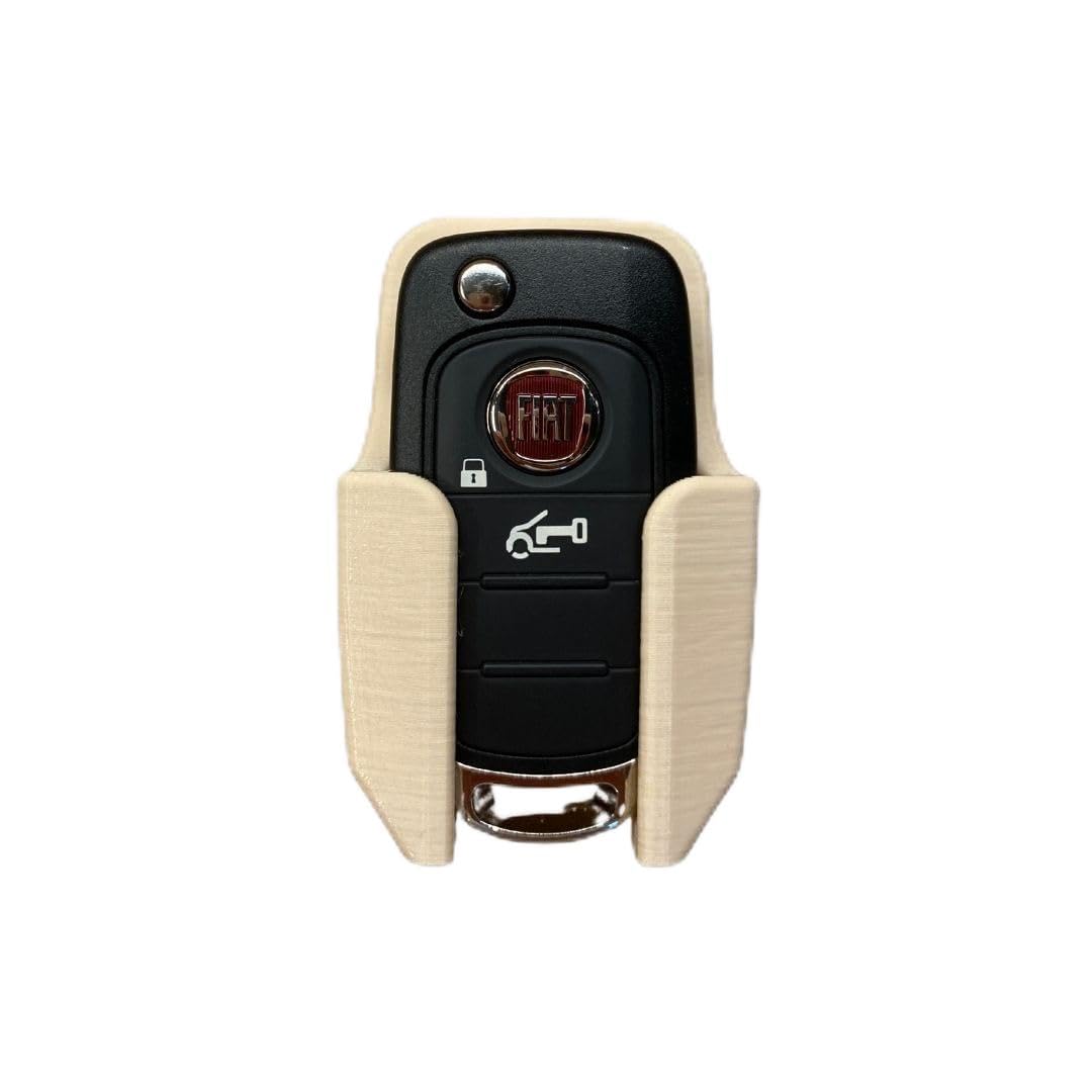 Schlüsselhalter Ducato 8 für Wohnmobil/Wohnwagen, Schlüsselhalter passend für Ducato 8, Wandhalterung ohne Bohrung mit Klebestreifen (beige) von Generic