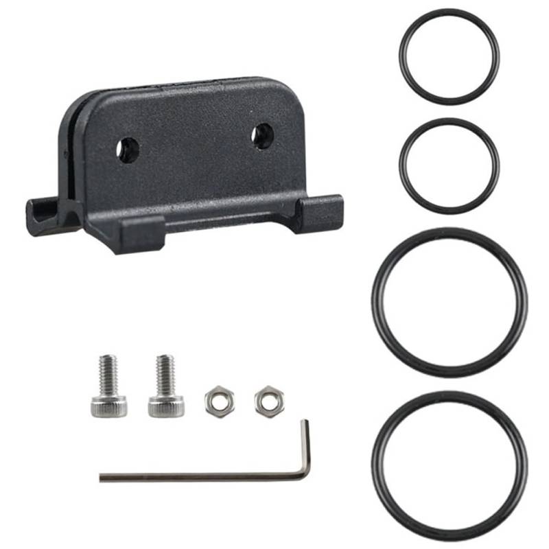Schnellspanner Rennrad Ständer Klemme Rund Racing Mount Hanger Triathlon Racing Nummernschildhalterung Halter für Rennrad Radfahren von Generic