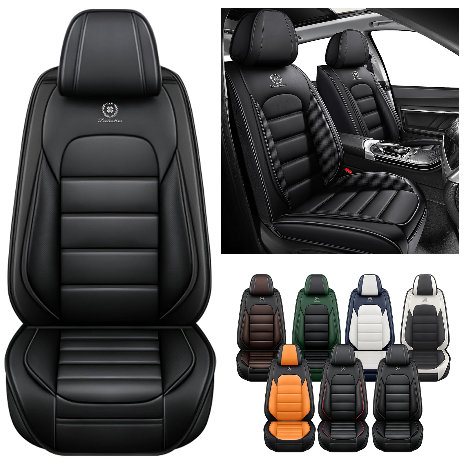 Schonbezüge Für Autositze Für Skoda Octavia Rapid Octavia A7 Octavia 2 Octavia A5 Tour, Autositzbezüge Universell, Autositzbezug Leder, Wasserdichtes,Atmungsaktives,Komfort,Aufbewahrungstasche(Black) Schonbezüge Für Autositze Für Skoda Octavia Rapid Octavia A7 Octavia 2 Octavia A5 Tour, Autositzbezüge Universell, Autositzbezug Leder, Wasserdichtes,Atmungsaktives,Komfort,Aufbewahrungstasche(Black) von Generic