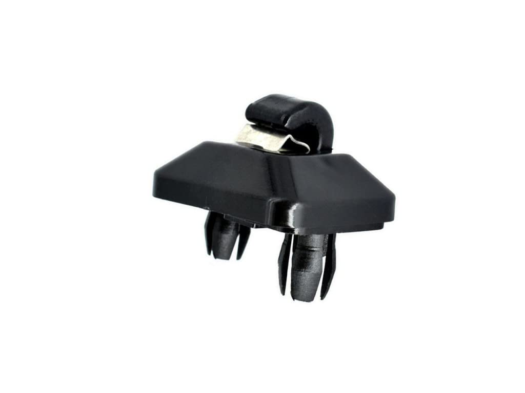 Schwarze Sonnenblenden-Clip für Audi A5 8T 8U0857562A 8E0857562A DDD von Generic