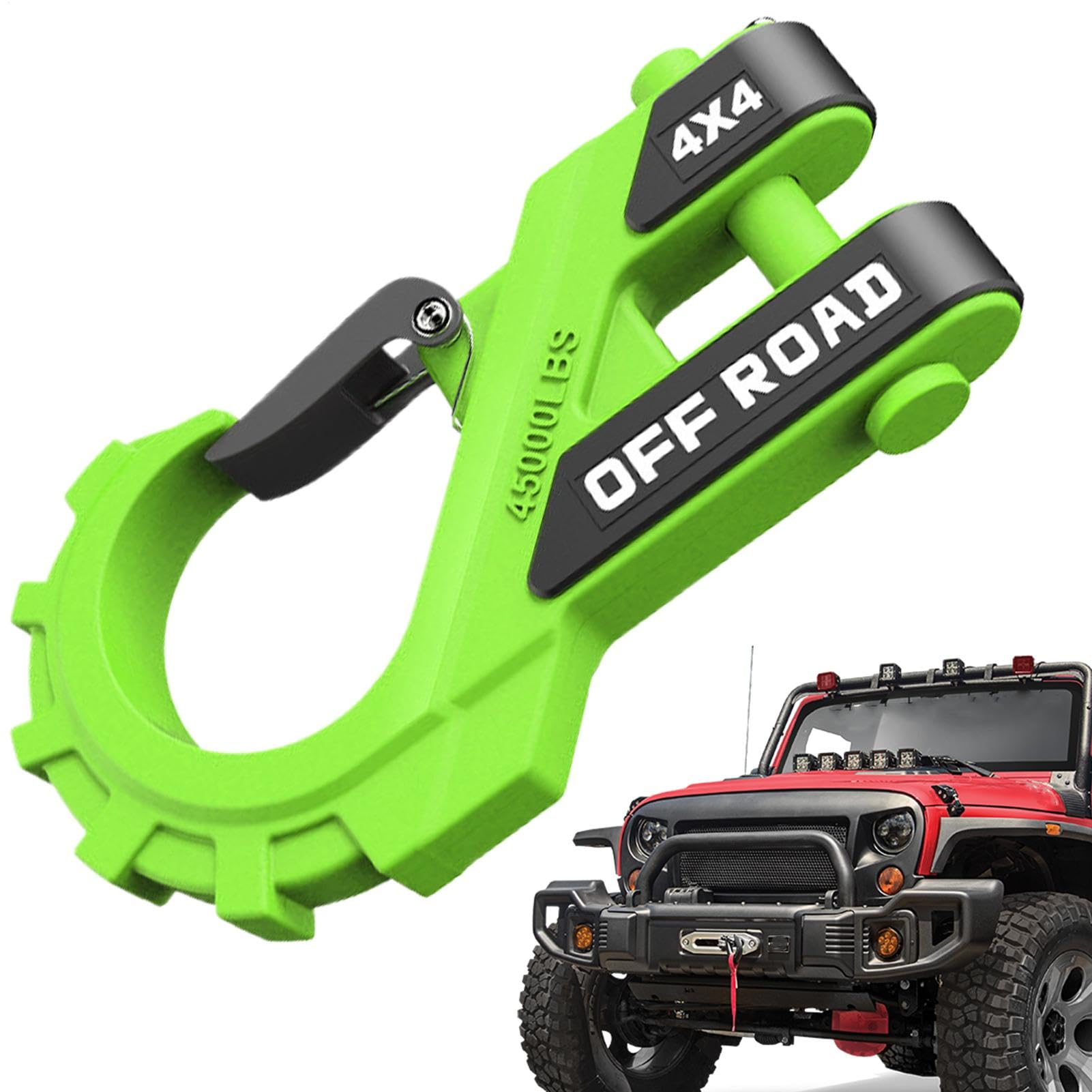 Sicherheits-Kettenhaken, ATV-Windenhaken, Abschlepphaken für Gruppen, hochbelastbarer Auto-Anhängerhaken – robuste Gabelgriffhaken Sicherheits-Kettenhaken, ATV-Windenhaken, Abschlepphaken für Gruppen, hochbelastbarer Auto-Anhängerhaken – robuste Gabelgriffhaken von Generic