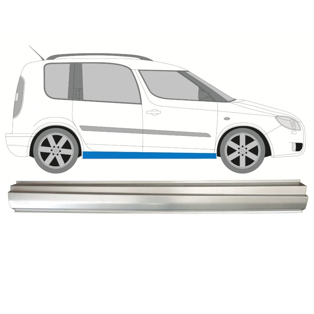 Für Skoda Roomster 2006-2015 Schweller Reparaturblech/Rechts Für Skoda Roomster 2006-2015 Schweller Reparaturblech/Rechts von Generic