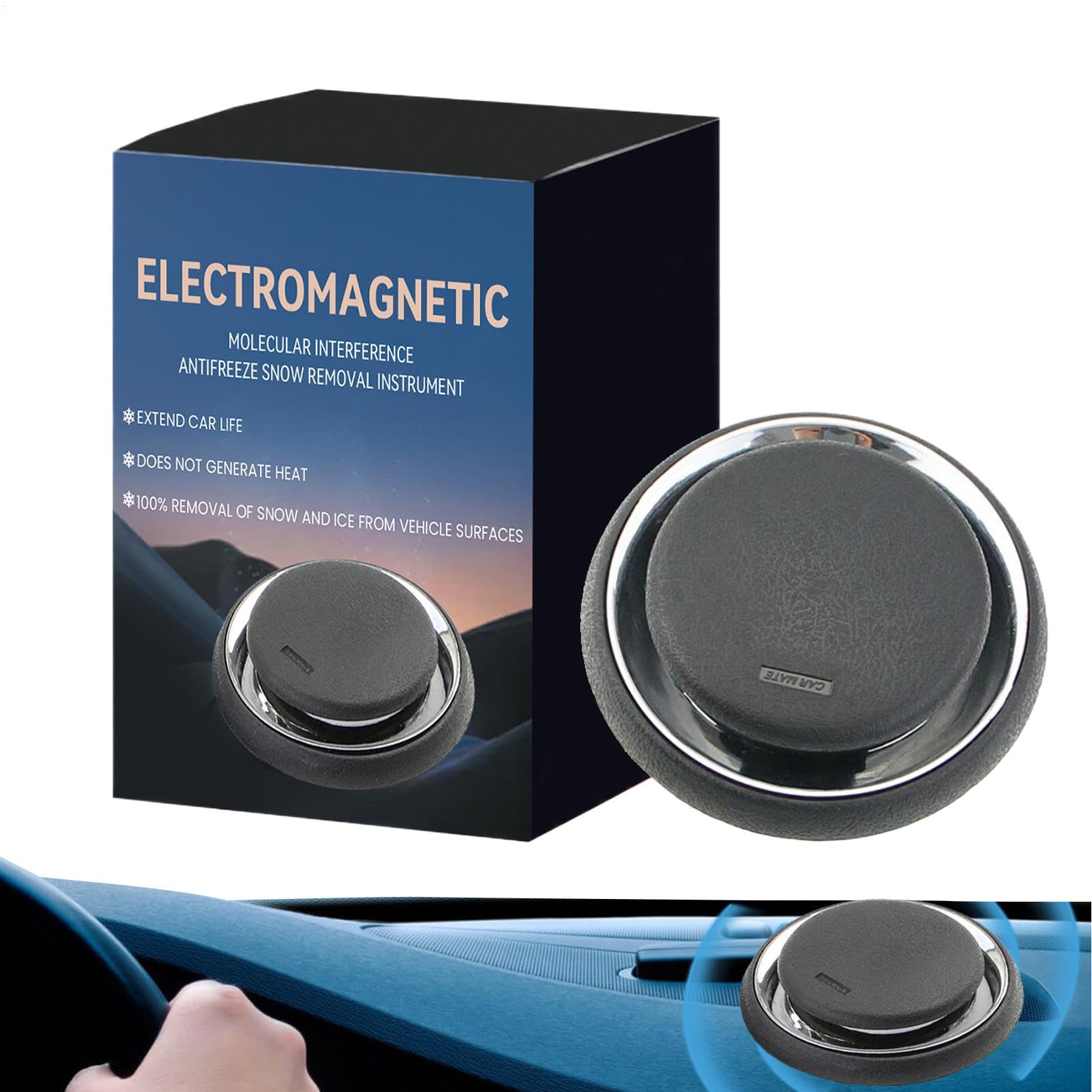 Sonnenfehler Für Auto, Tragbares Auto Snare | Smart Solar Car Deffroster | Tragbare Schneeabbau, Elegante Autozubehör Zum Entfernen Von Schnee, Nebel Sonnenfehler Für Auto, Tragbares Auto Snare | Smart Solar Car Deffroster | Tragbare Schneeabbau, Elegante Autozubehör Zum Entfernen Von Schnee, Nebel von Generic