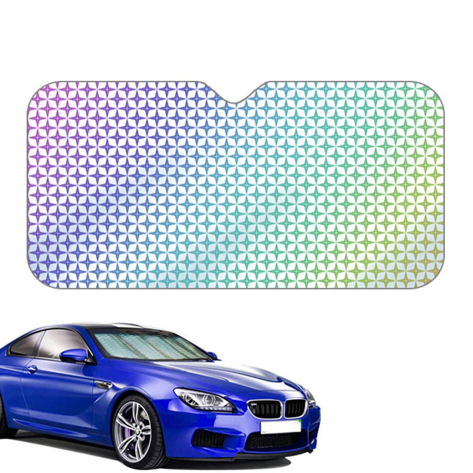 Sonnenschutz Auto, 140x70cm Faltbare Sonnenblende Auto Frontscheibe, Verdickte Car Sun Shade, Autoscheiben Sonnenschutz, Uv Schutz Sonnenschutz Auto Frontscheibe, Autozubehör Sonnenschutz Auto, 140x70cm Faltbare Sonnenblende Auto Frontscheibe, Verdickte Car Sun Shade, Autoscheiben Sonnenschutz, Uv Schutz Sonnenschutz Auto Frontscheibe, Autozubehör von Generic