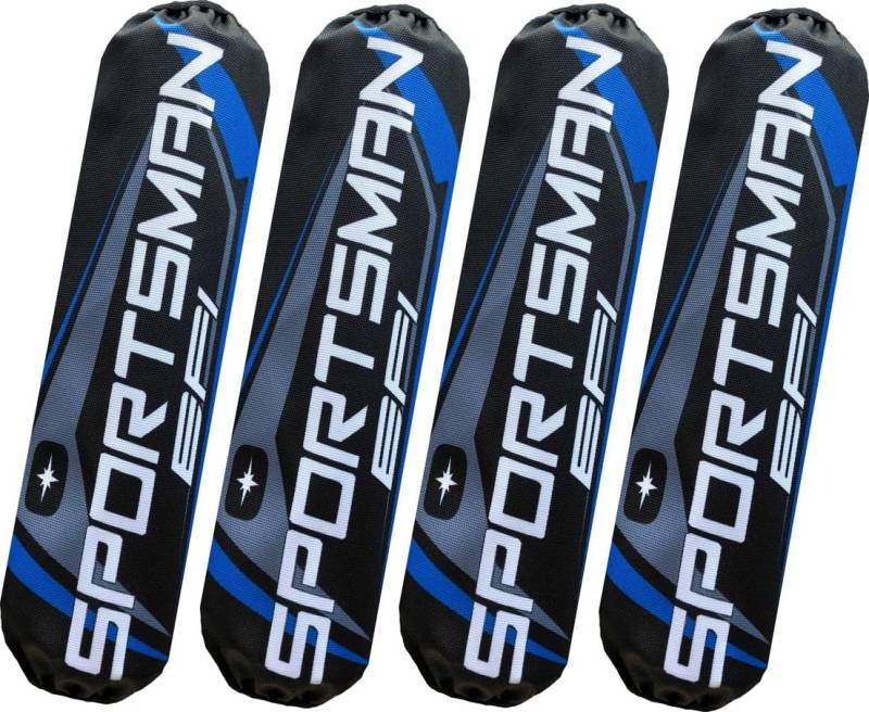Stoßdämpferabdeckungen Set4 Polaris Sportsman alle Modelljahr XP 1000 850 500 570 Abdeckung (blau) von Generic