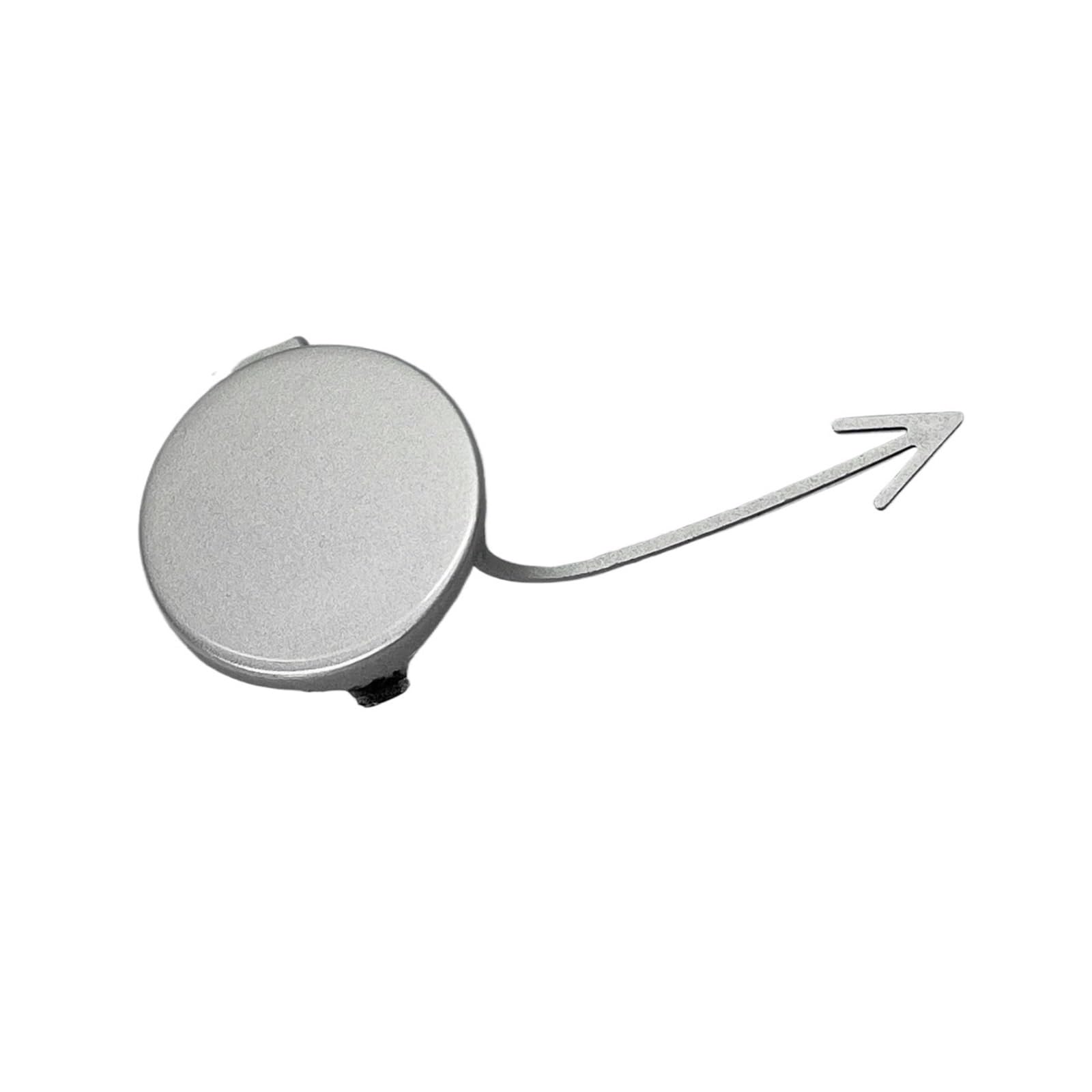 Stoßstangen-Abschleppösen-Kappe Frontstoßstange Anhängerkupplung Abdeckung 5K0 807 241 5K0807241 Für Go&lf 6 MK6 2009-2013(Silver) von Generic