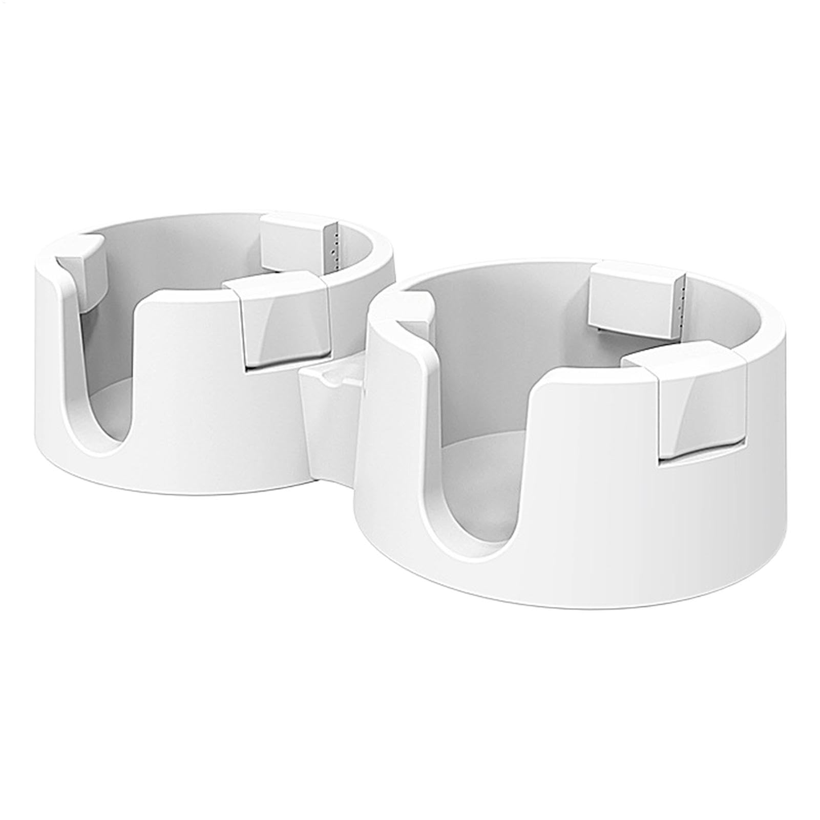 Tassenhalter für Schreibtisch, Tisch-Tassenhalter, stabiler Klebstoff für Doppelgetränke | Tassenhalter, flach, glatt, für den Arbeitsplatz, Schlafsaal, Wohnzimmer Tassenhalter für Schreibtisch, Tisch-Tassenhalter, stabiler Klebstoff für Doppelgetränke | Tassenhalter, flach, glatt, für den Arbeitsplatz, Schlafsaal, Wohnzimmer von Generic