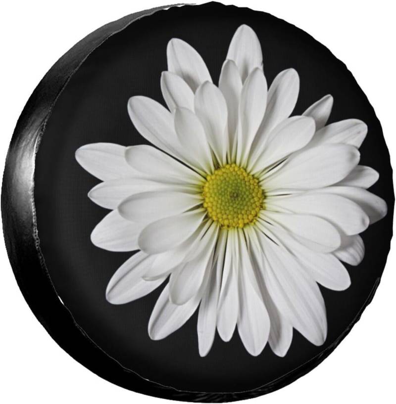 Tire Cover - wasserdichte Und Staubdichte Ersatzreifenabdeckung - 3D Druck Spare Tire Cover Für Wohnmobile, Suvs, Lkws Und Campingfahrzeuge - PVC-Leder Reifenabdeckung 14 Zoll -A-674915-4784692881 von Generic