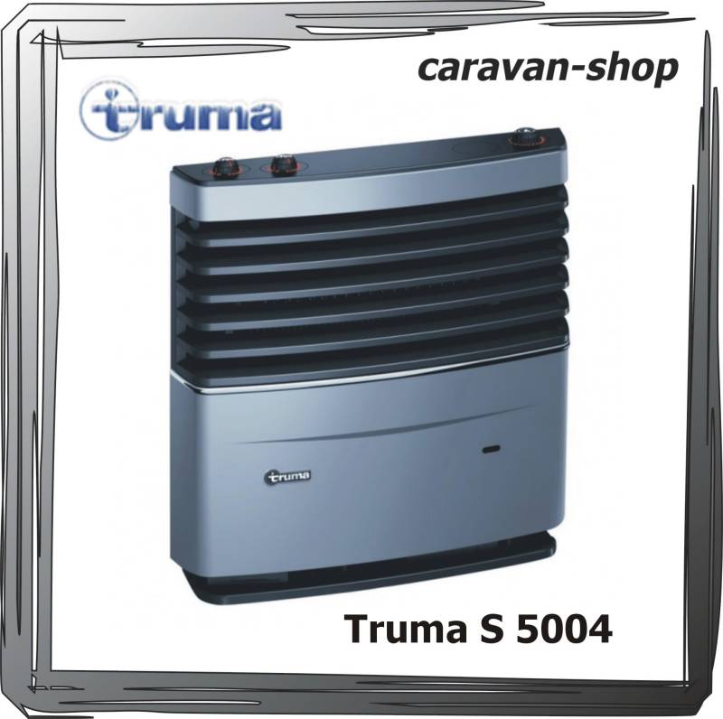 Truma S 5004 Gasheizung für Caravan, Wohnwagen mit Verkleidung titangrey / 5002 von Generic