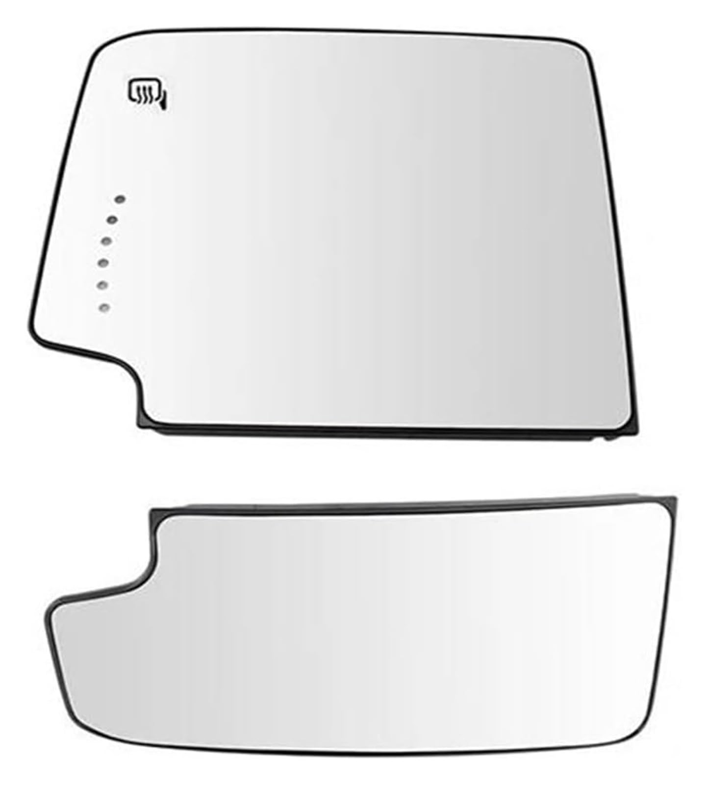 Türaußenspiegelglas für Sierra 1500 2500 HD 3500 HD 2014-2017 Autoaußenspiegelglas, automatisch beheizt, hinten mit Licht von Generic