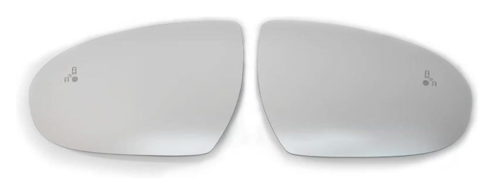 Türflügelspiegelglas für Hyundai Tucson (2015–2020) Flügelspiegelglas Rückspiegelglas Auto-Totwinkelwarnung Beheiztes Spiegelglas von Generic