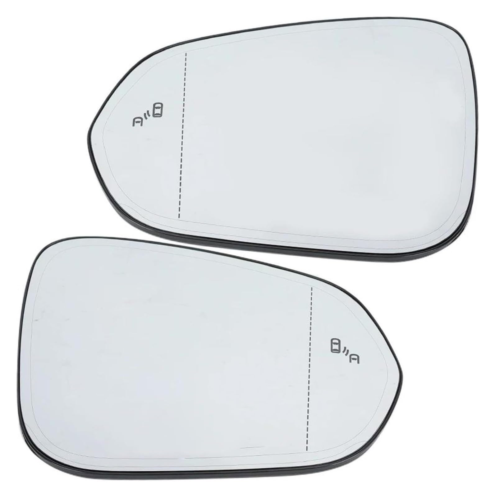 Türflügelspiegelglas für RX NX RX350 2016 2017 2018 2019 2020 2021 2022 mit Totwinkelheizung, Spiegelglas, Autoflügel-Rückansichtobjektiv von Generic