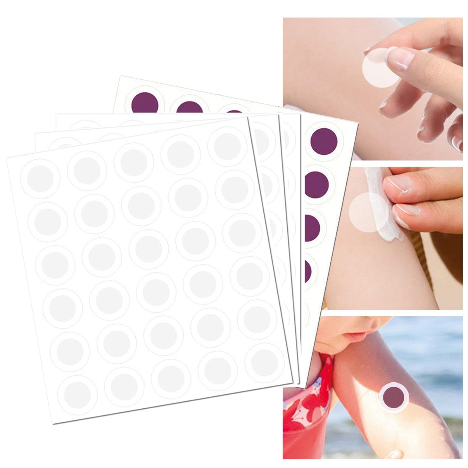 UV-Aufkleber für Sonnenschutz – 120 Stück transparente Sonnenschutz-Spot-Aufkleber | Selbstklebende UV-Strahlen-Erkennungsschutz-Erinnerung für Hautschutz im Alltag und Outdoor-Aktivitäten UV-Aufkleber für Sonnenschutz – 120 Stück transparente Sonnenschutz-Spot-Aufkleber | Selbstklebende UV-Strahlen-Erkennungsschutz-Erinnerung für Hautschutz im Alltag und Outdoor-Aktivitäten von Generic