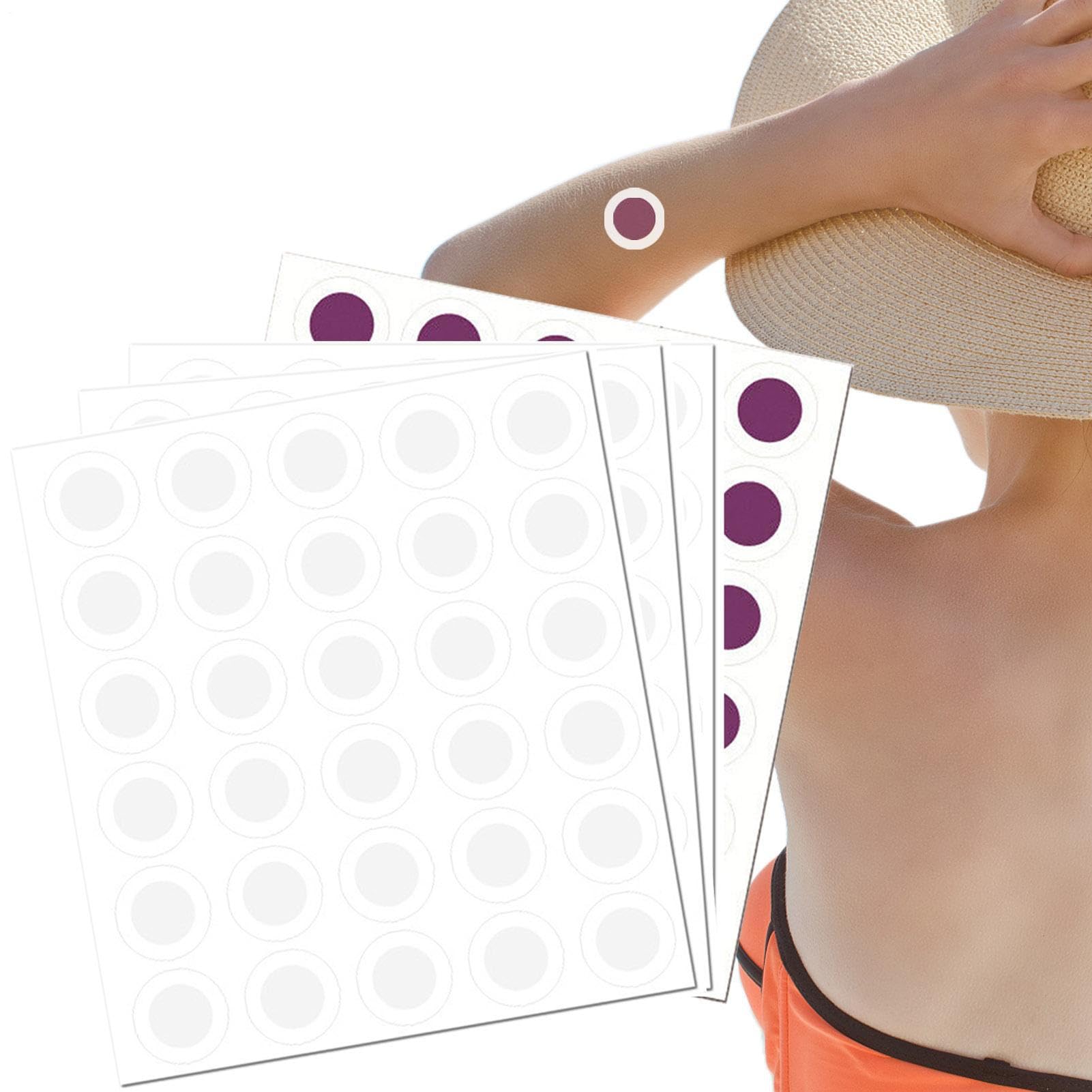 UV-Sonnenschutzaufkleber | 120 Stück Sonnenschutz-Spot-Aufkleber - Für Den Arm Transparenter, Selbstklebender Sunny UV-Aufkleber, Um Zu Wissen, Wann Sonnenschutzmittel Erneut Aufgetragen Werden Müssen UV-Sonnenschutzaufkleber | 120 Stück Sonnenschutz-Spot-Aufkleber - Für Den Arm Transparenter, Selbstklebender Sunny UV-Aufkleber, Um Zu Wissen, Wann Sonnenschutzmittel Erneut Aufgetragen Werden Müssen von Generic