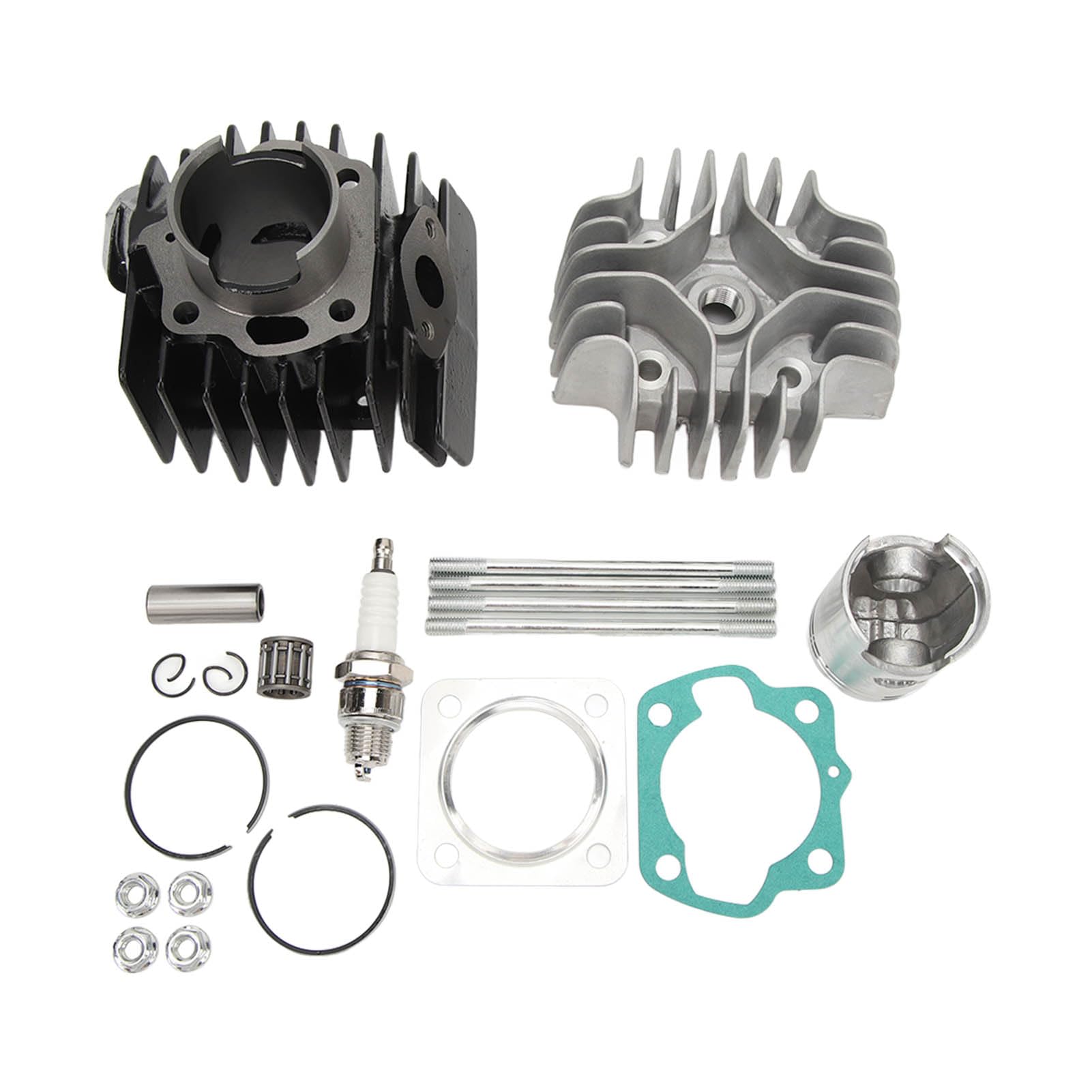 Upgrade 41 Mm Zylinderkopf-Reparatursatz 12110-43000 Zylinder-Kolbenringe-Dichtungssatz Ersatz für Suzuki LT A50 JR 50 Zylinderkopf-Kolbenringe-Oberteil-Umbausatz Upgrade 41 Mm Zylinderkopf-Reparatursatz 12110-43000 Zylinder-Kolbenringe-Dichtungssatz Ersatz für Suzuki LT A50 JR 50 Zylinderkopf-Kolbenringe-Oberteil-Umbausatz von Generic