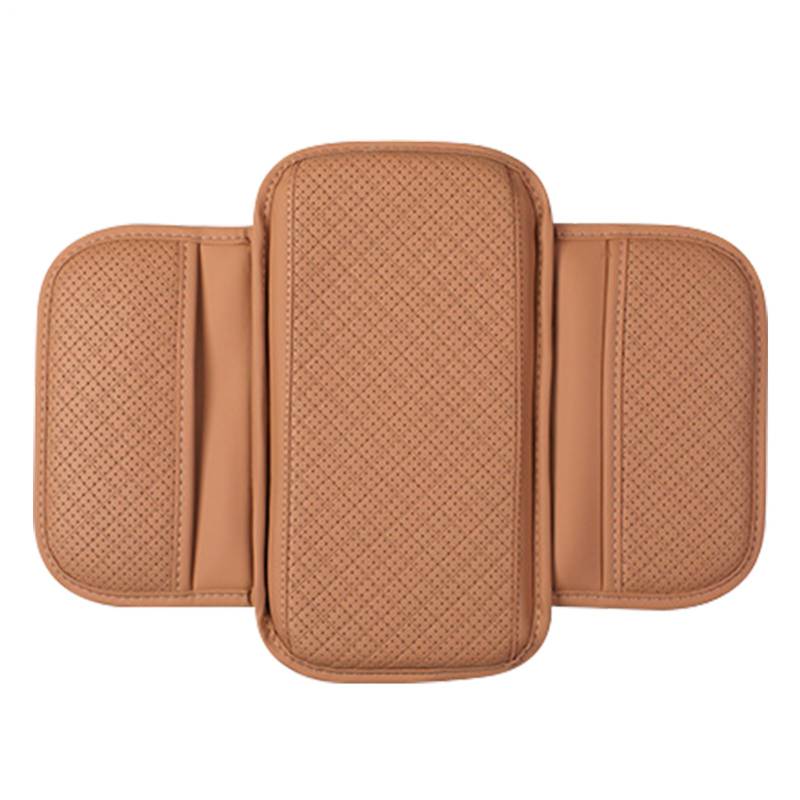 Vehicle Armrest Console Cushion | Car Elbow Support Pad with Soft Foam Interior, Adjustable Height Rest Mat for Long Driving Comfort, Premium Auto Arm Support for RVs Crossovers Pickups von Generic