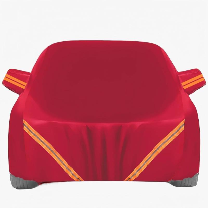 Vollgarage Kompatibel Mit Rolls-Royce Ghost| Wasserdicht Atmungsaktiv Winddicht Outdoor Indoor Plane(Red) von Generic