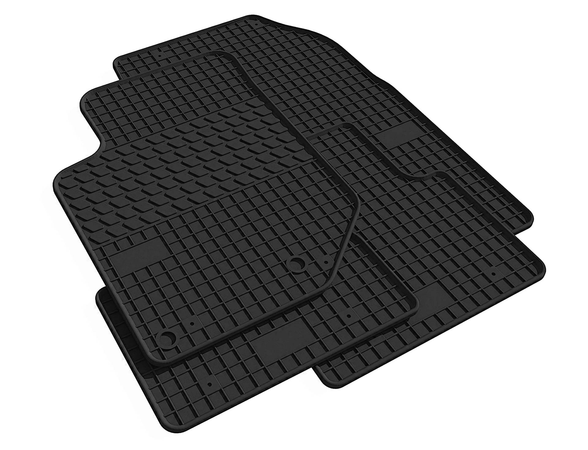 Vorne Gummi Fußmatten Gummimatten Satz für Jeep Grand Cherokee WK2 Vorne Gummi Fußmatten Gummimatten Satz für Jeep Grand Cherokee WK2 von Generic