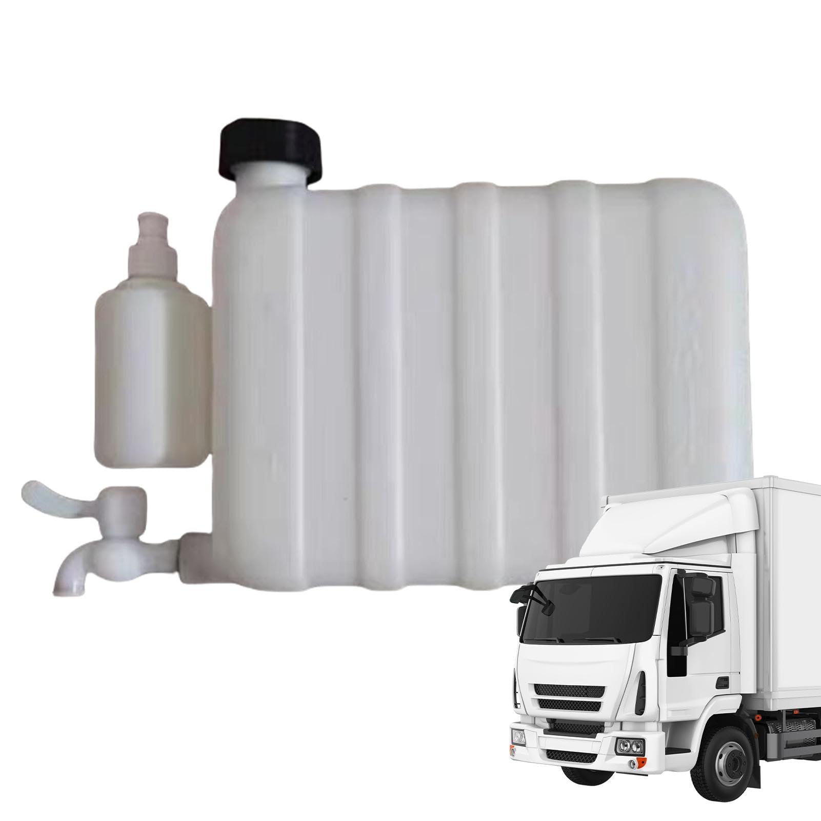 Wasserspeicher Container - 9L Wassertank, tragbarer Nutzwassertank | Reisefahrzeug Wasserbehälter mit Hahn, Wassertransporter für LKW, Anhänger, Wohnmobil Wasserspeicher Container - 9L Wassertank, tragbarer Nutzwassertank | Reisefahrzeug Wasserbehälter mit Hahn, Wassertransporter für LKW, Anhänger, Wohnmobil von Generic