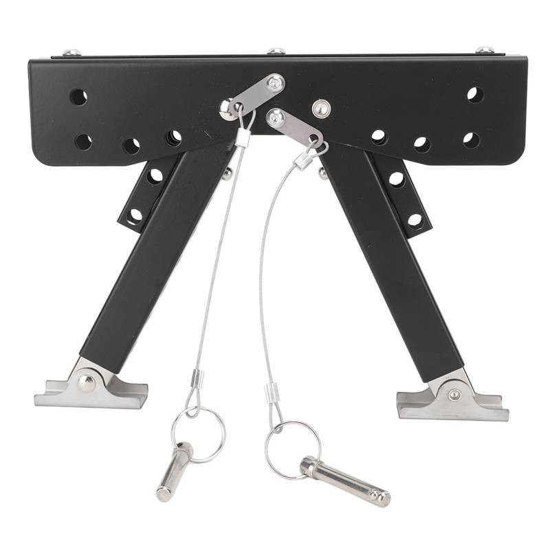 Wohnmobil-Stufenstabilisator, Wohnmobil-Einstiegsstufen, Wohnmobil-Stabilisator-Wagen, Stahl, Faltbar, Wohnmobil-Stufenstütze, Stabilisator, Höhenverstellbar, von Generic